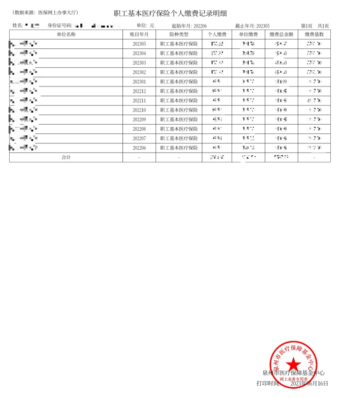 怎么查看医保数据证明