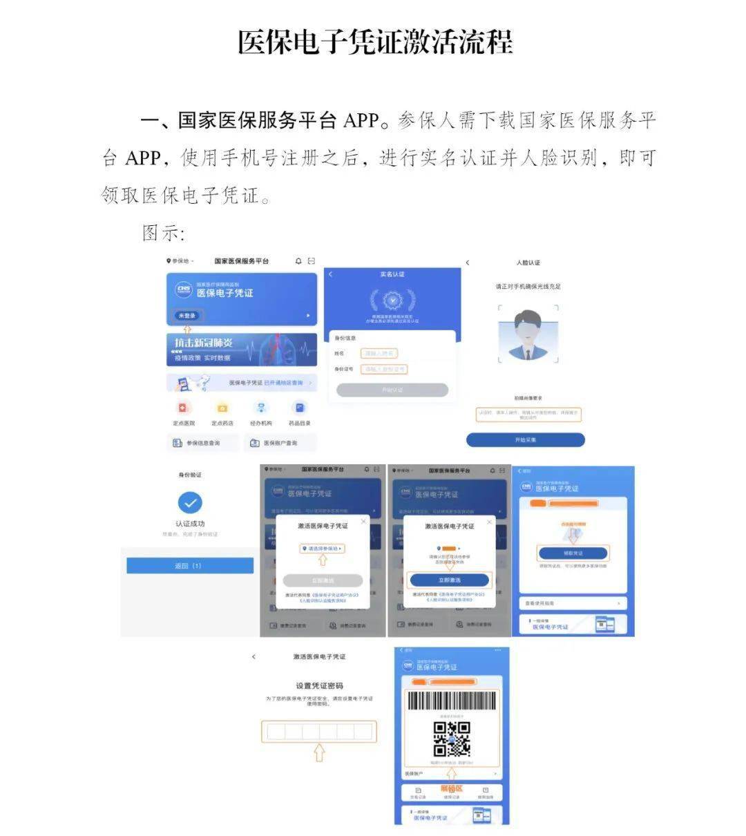 电子医保怎么激活？