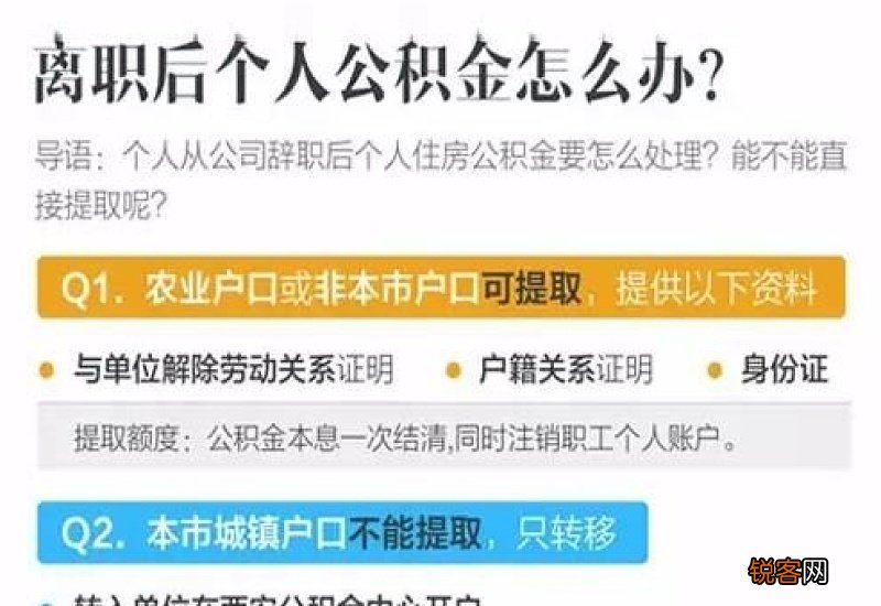 萧县离职公积金怎么提取