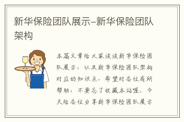 保险团队介绍怎么写